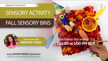 Sensory Activity - Fall Sensory Bins